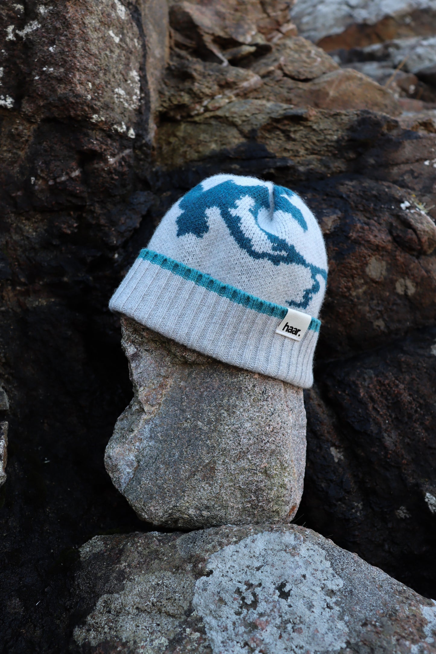 Arisaig Beanie - Zinc