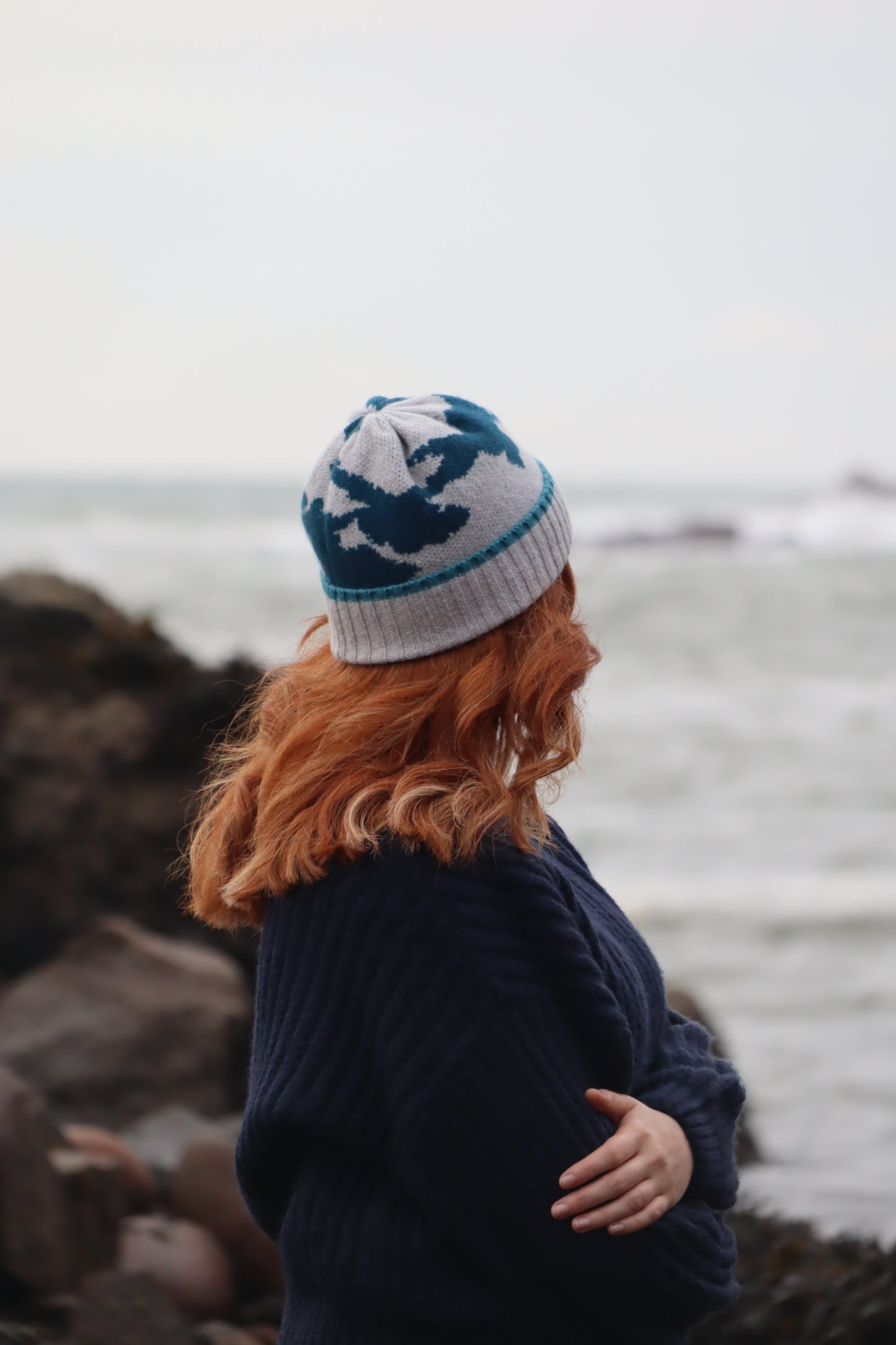 Arisaig Beanie - Zinc